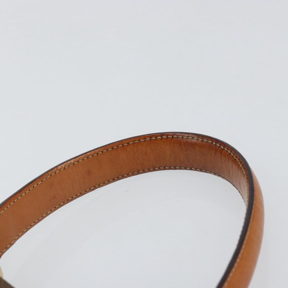 CELINE Macadam Canvas Hand Bag PVC Leather Brown Gold Auth ar13810 - Picture 14 of 16